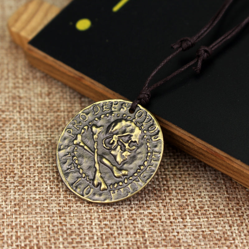 Pirate Gold Coin Necklace