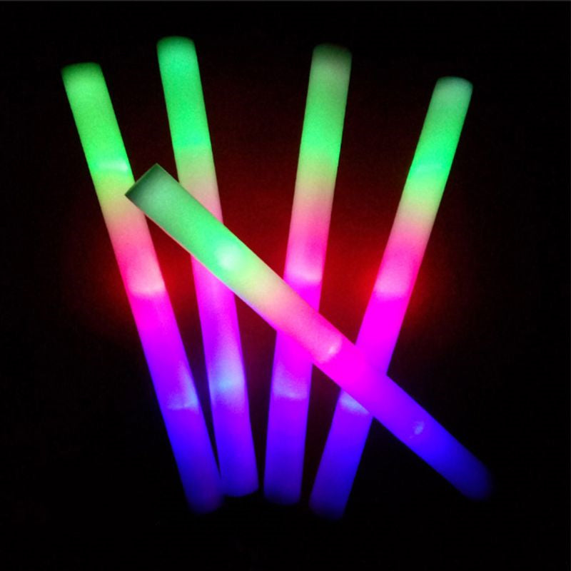 Colorful Glow Stick Sponge Foam Glow