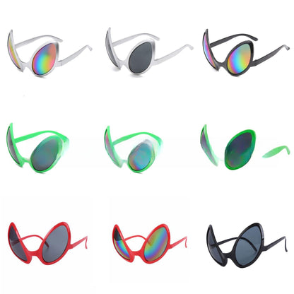 Alien Funny Multicolor Frame Glasses