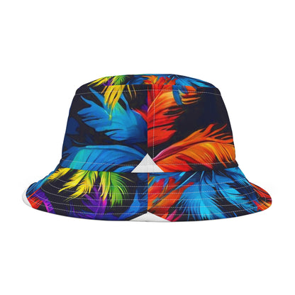 Dark Palm Bucket Hat (AOP)