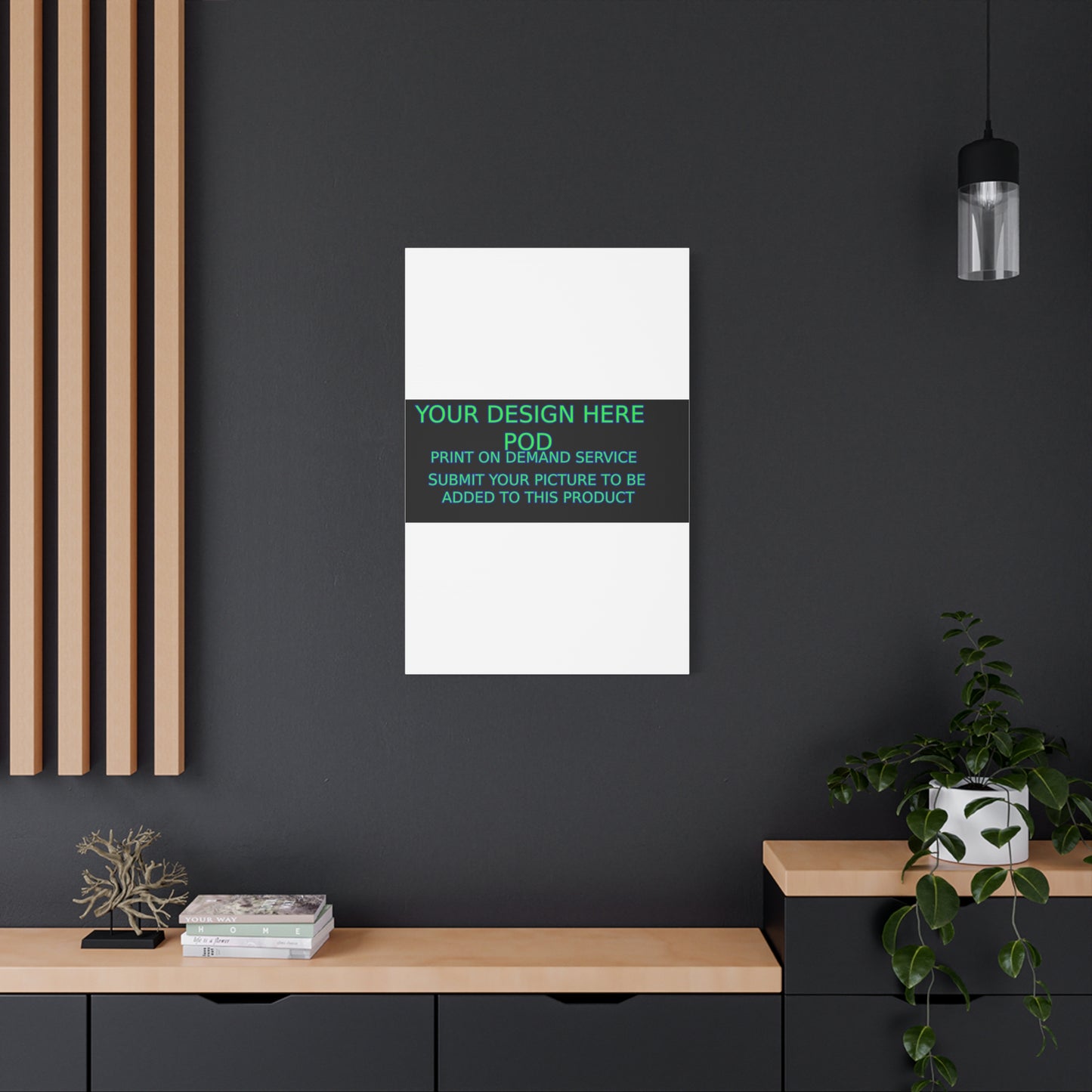 Custom Matte Canvas Print - Create Your Design