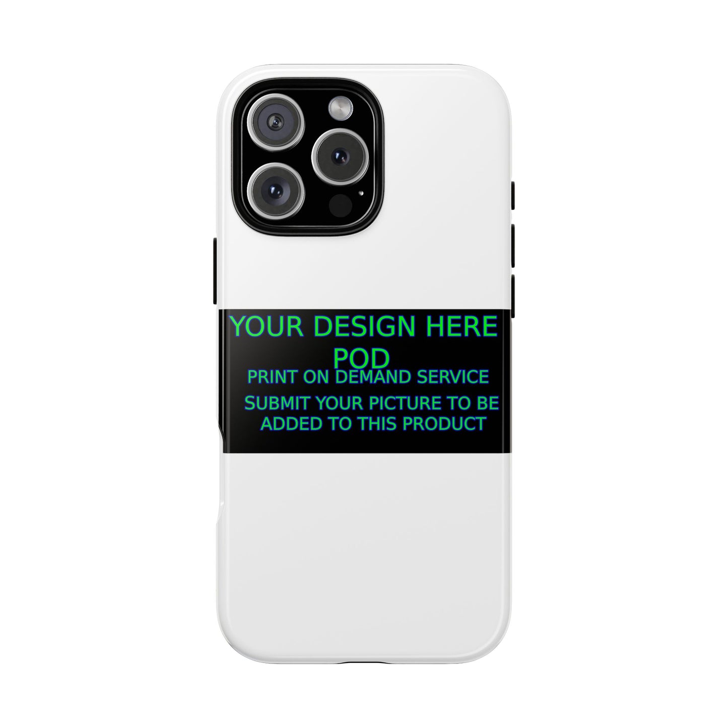 Customizable Tough Phone Case - Your Design Here - Perfect Gift for Birthdays & Holidays