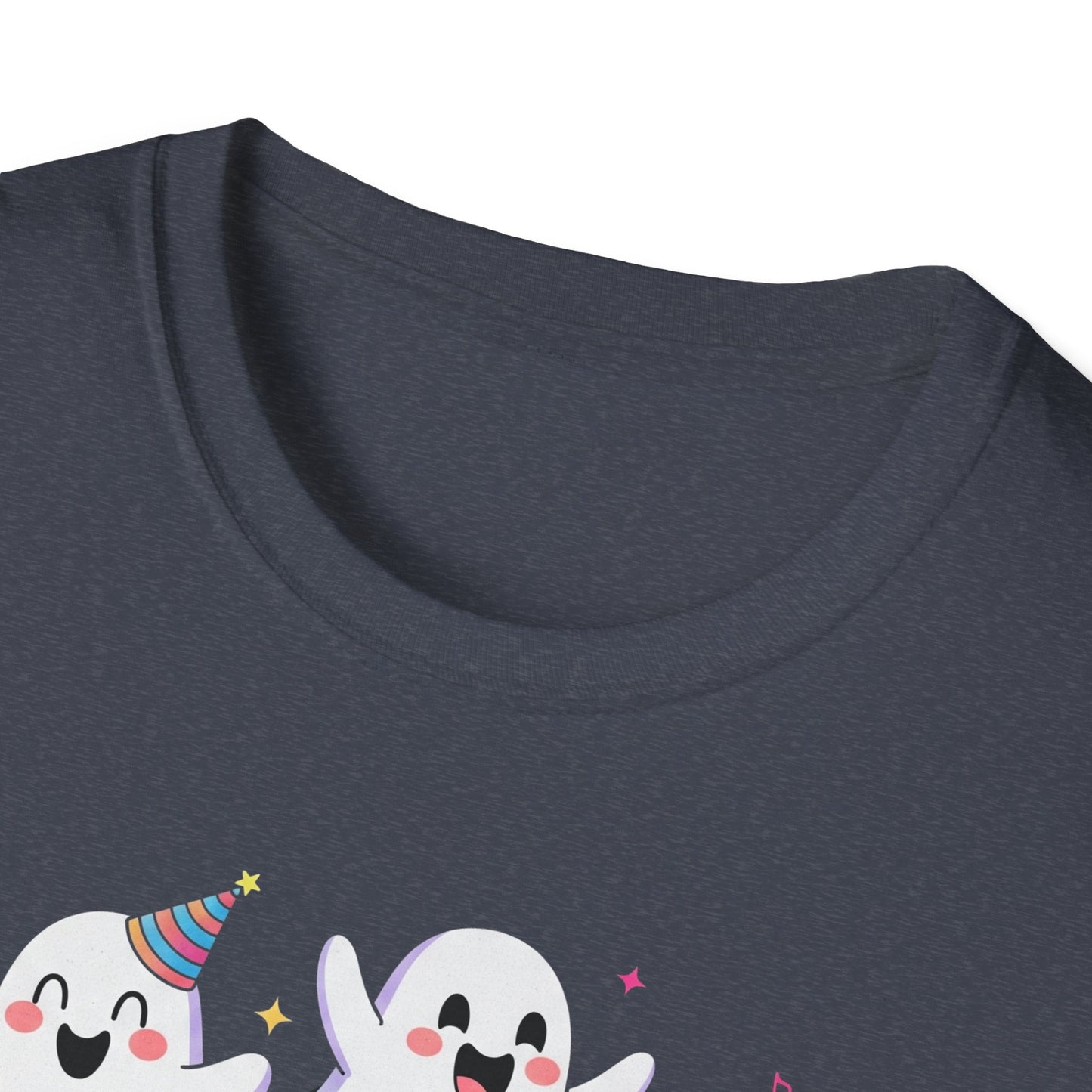 Ghoulish Fun T-Shirt, Ghost Theme Tee, Unisex Halloween Shirt, Cute Spooky Apparel, Fun Costume Idea, Party Outfit