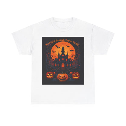 Boo Tiful Haunted House Party Unisex Heavy Cotton Tee