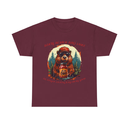 Dirty Beaver BBQ Sauce Unisex Heavy Cotton Tee