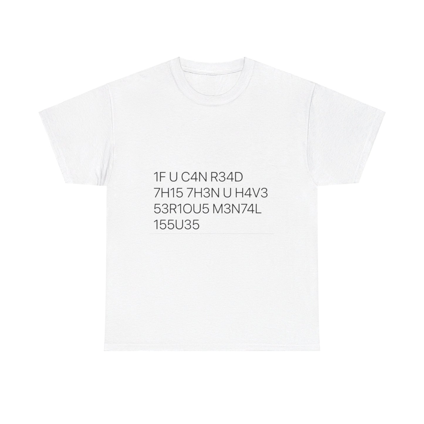 If You Can Read This Unisex Heavy Cotton Tee