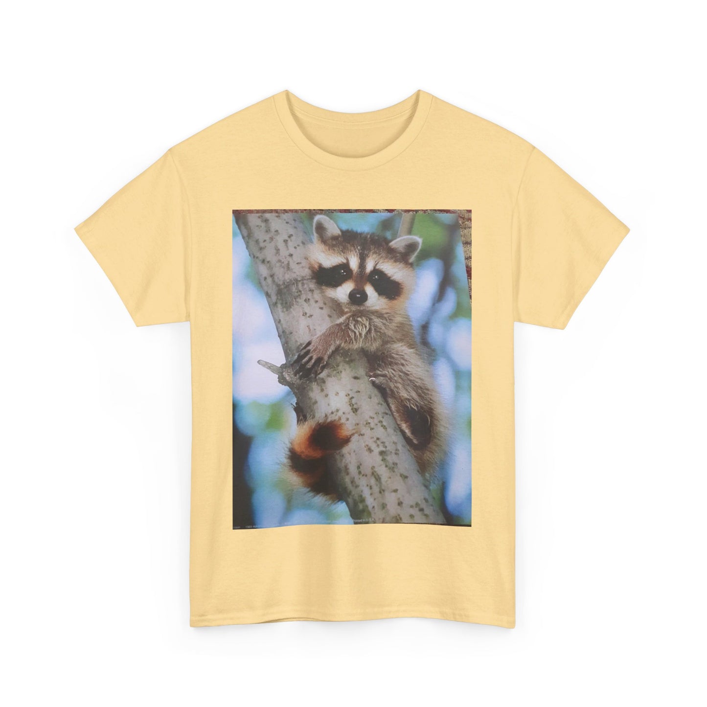 Racoon 1 Unisex Heavy Cotton Tee