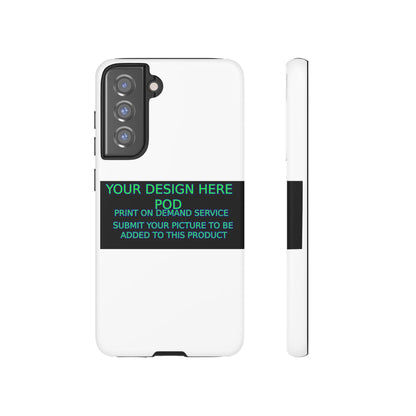 Customizable Tough Phone Case - Your Design Here - Perfect Gift for Birthdays & Holidays