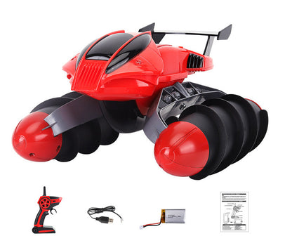 Waterproof Amphibious Wireless Remote Control Electric Speedboat