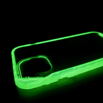 Glow-in-the-dark Green Candy Bezel Applies To The Phone Case