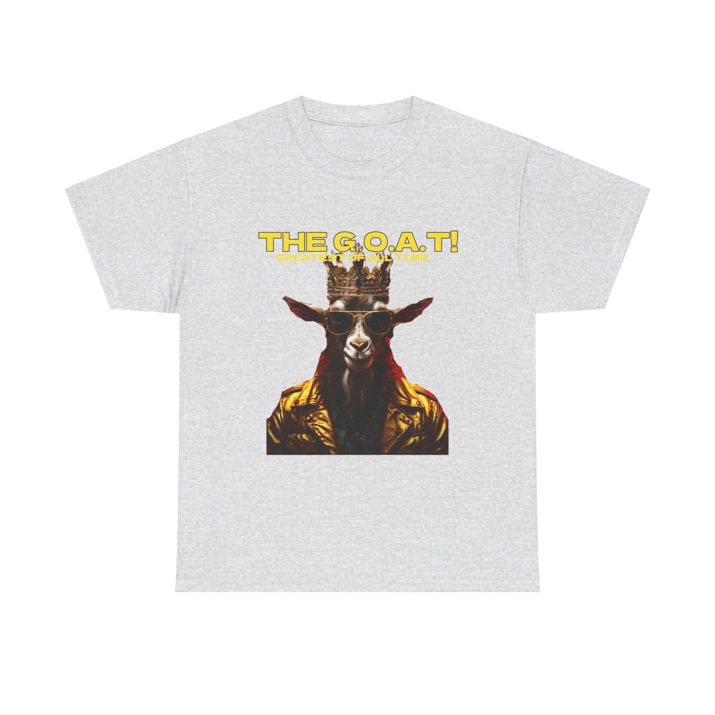 The G.O.A.T Greatest Of All Time submit custom order to add your name!   Unisex Heavy Cotton Tee