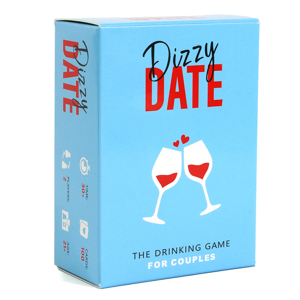 Dizziness Party Game Card Couple Conversation