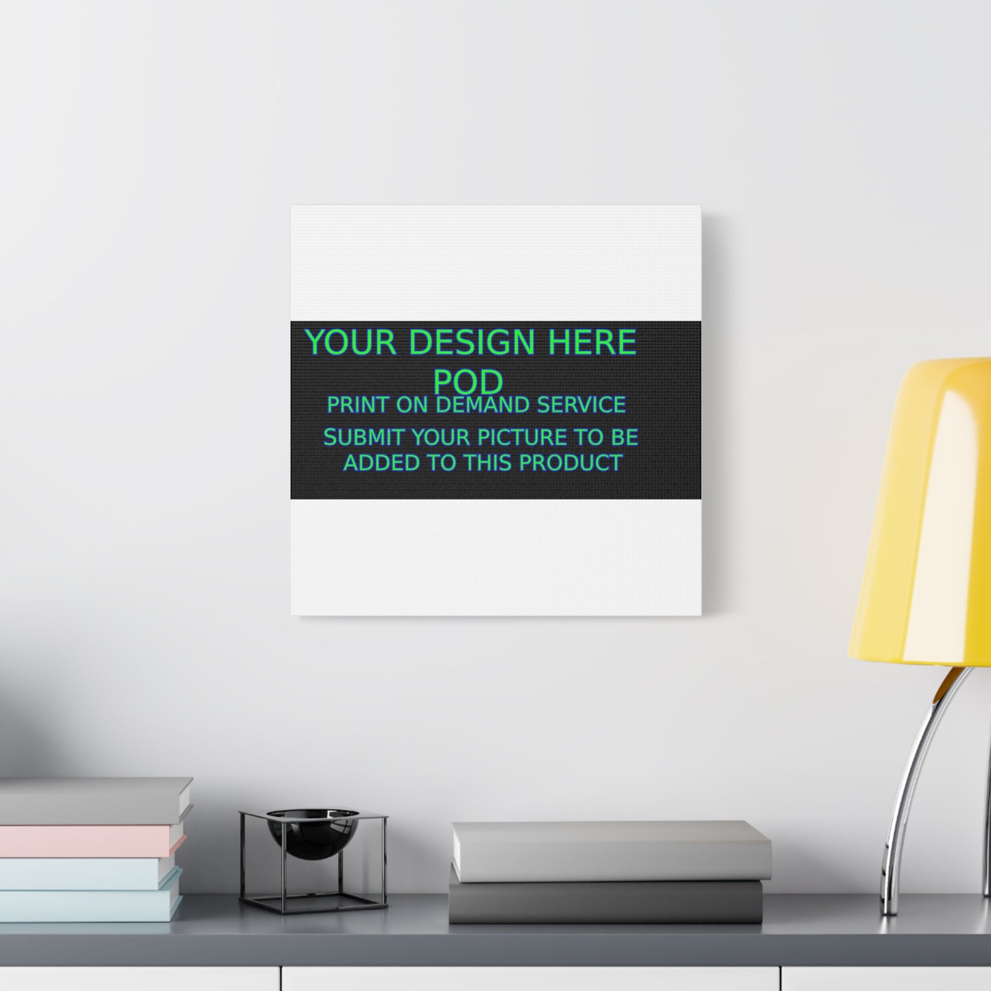 Custom Matte Canvas Print - Create Your Design