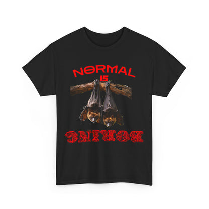 Normal Is Boring Unisex Heavy Cotton Tee