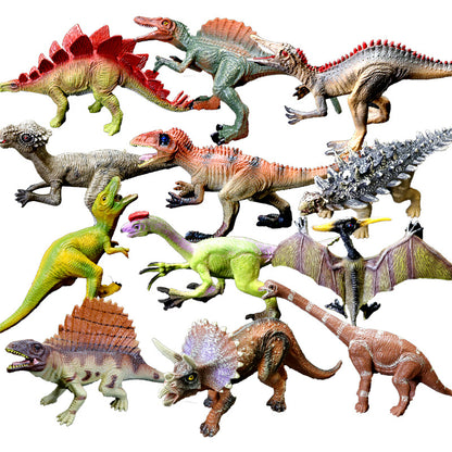 Solid Dinosaur Plastic Toy Simulation Animal