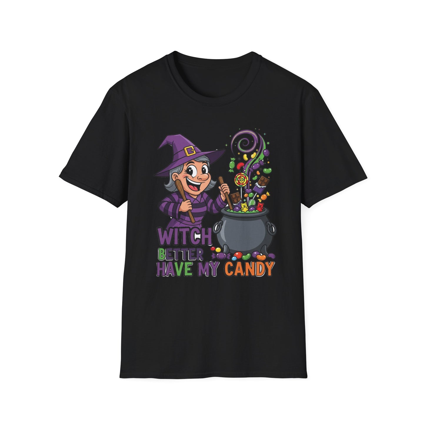 Witch Better Have My Candy T-Shirt, Halloween Tee, Unisex Graphic Shirt, Funny Costume Top, Spooky Season Apparel