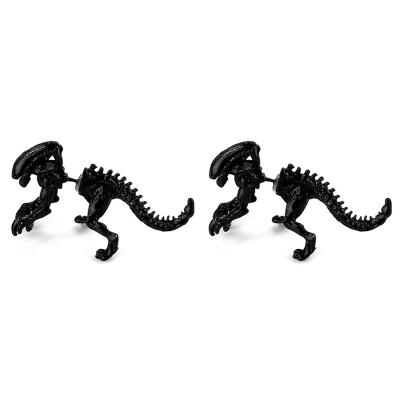 Fashion three-dimensional dragon earrings