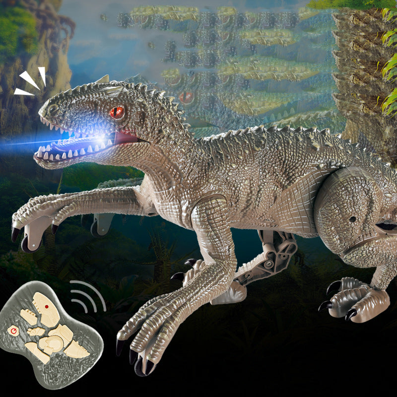 Simulation Animal Electric Walking Dinosaur Model