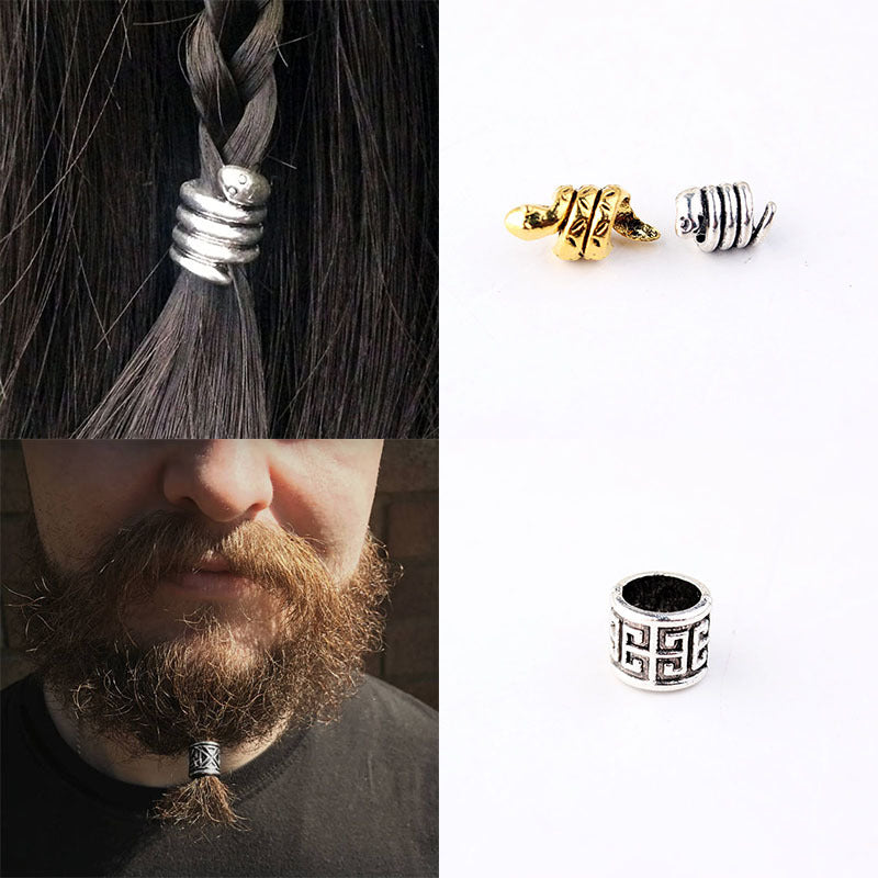 Skull Skull Decorative Beard Ring