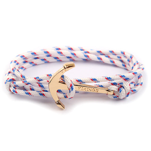 Pirate Nylon Rope Boat Anchor Bracelet