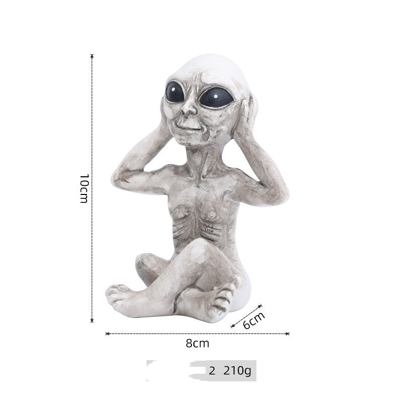 Spot Trans Alien Resin Funny Little Angel