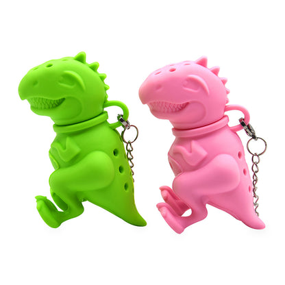 Creative Cute Silicone Dinosaur Tea Filter