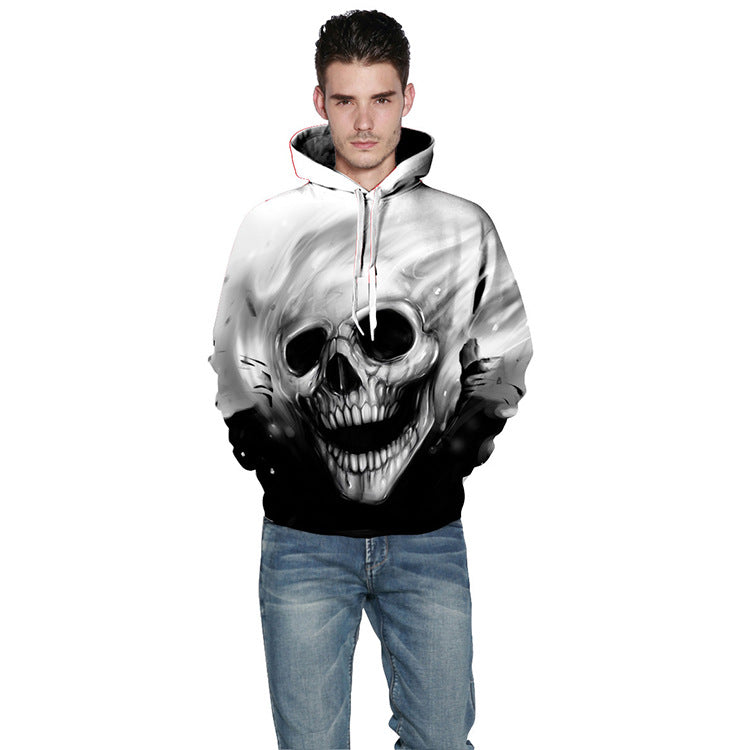 Fading Skull Hoodie