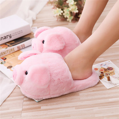 Cute pig pig floor slippers