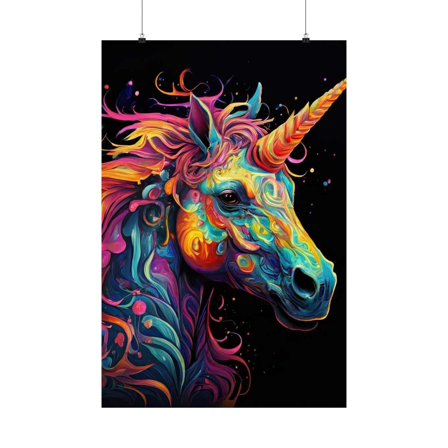 Unicorn Dream Matte Vertical Posters