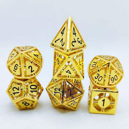 Fashion Black Word Hollow Dice