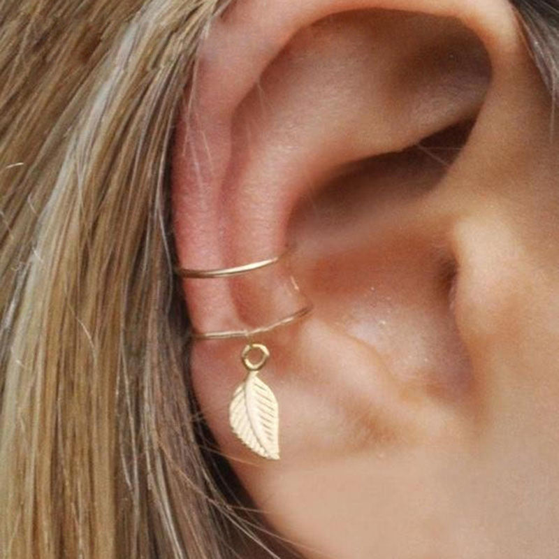 Creative Simple Non-pierced Ear Clip Five-piece Set