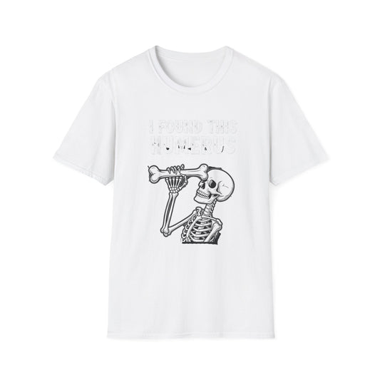 I Found This Humerus T-Shirt | Unisex Halloween Tee, Fun Graphic Shirt, Casual Apparel, Unique Gift for Halloween Lovers