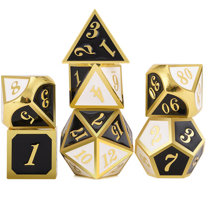 Metal game dice