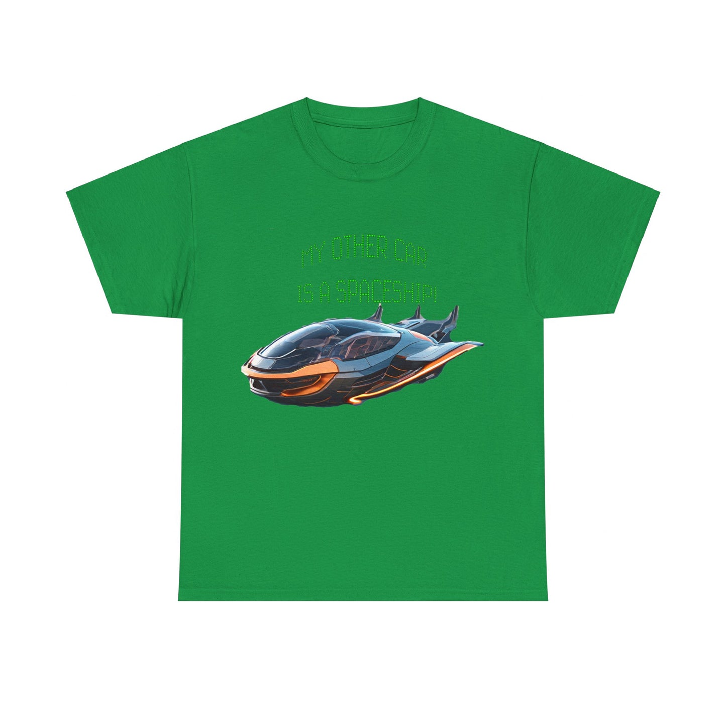 My Other Car Is A Spaceship Unisex Heavy Cotton Tee