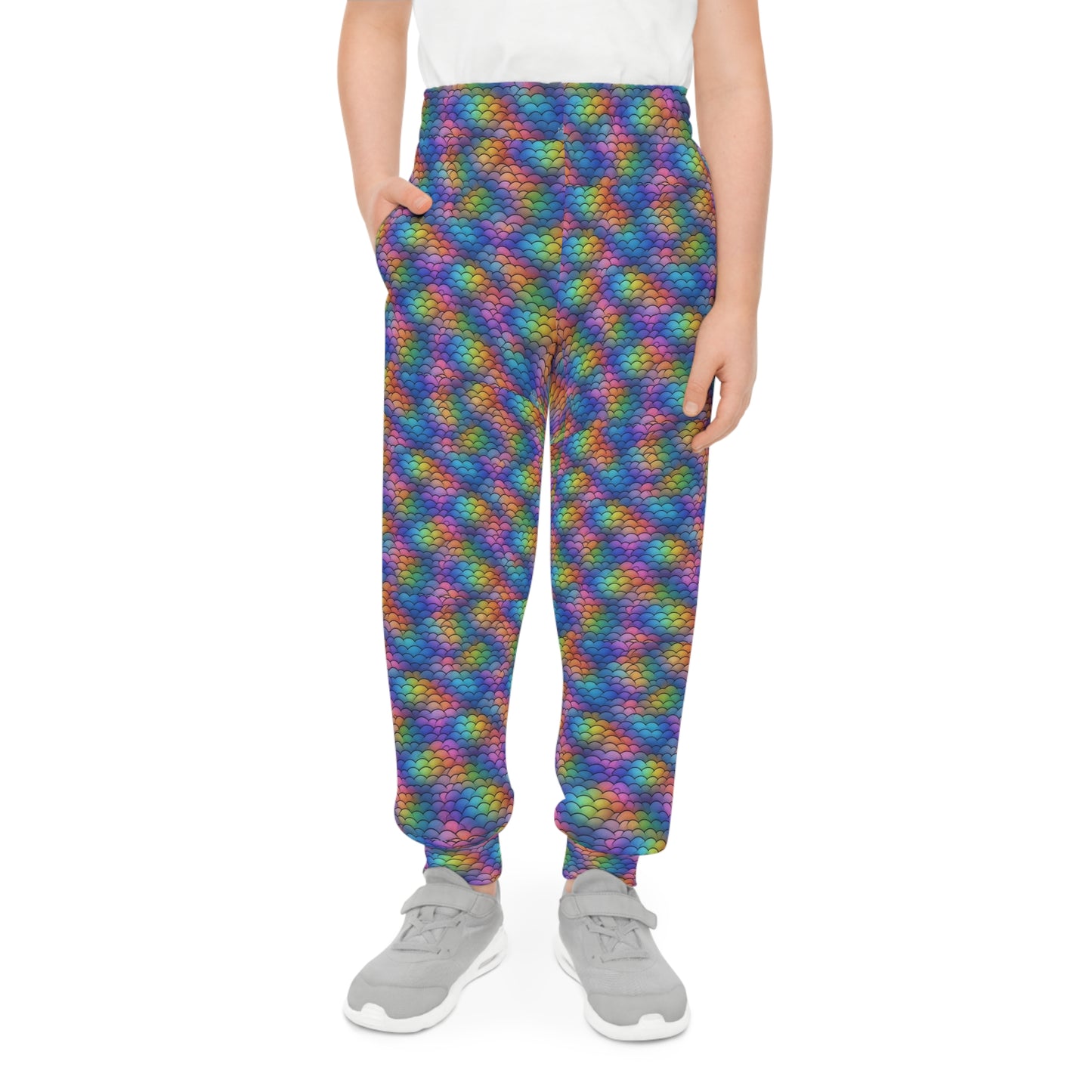 Dragon/Mermaid scales mystical youth joggers