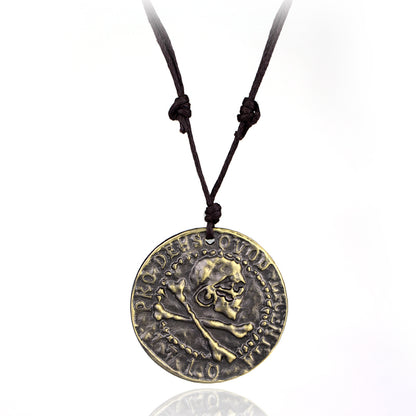 Pirate Gold Coin Necklace