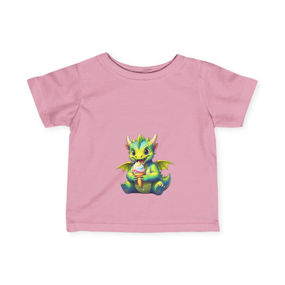 Cute Dragon Infant Tee - Fun, Soft Jersey Shirt for Kids