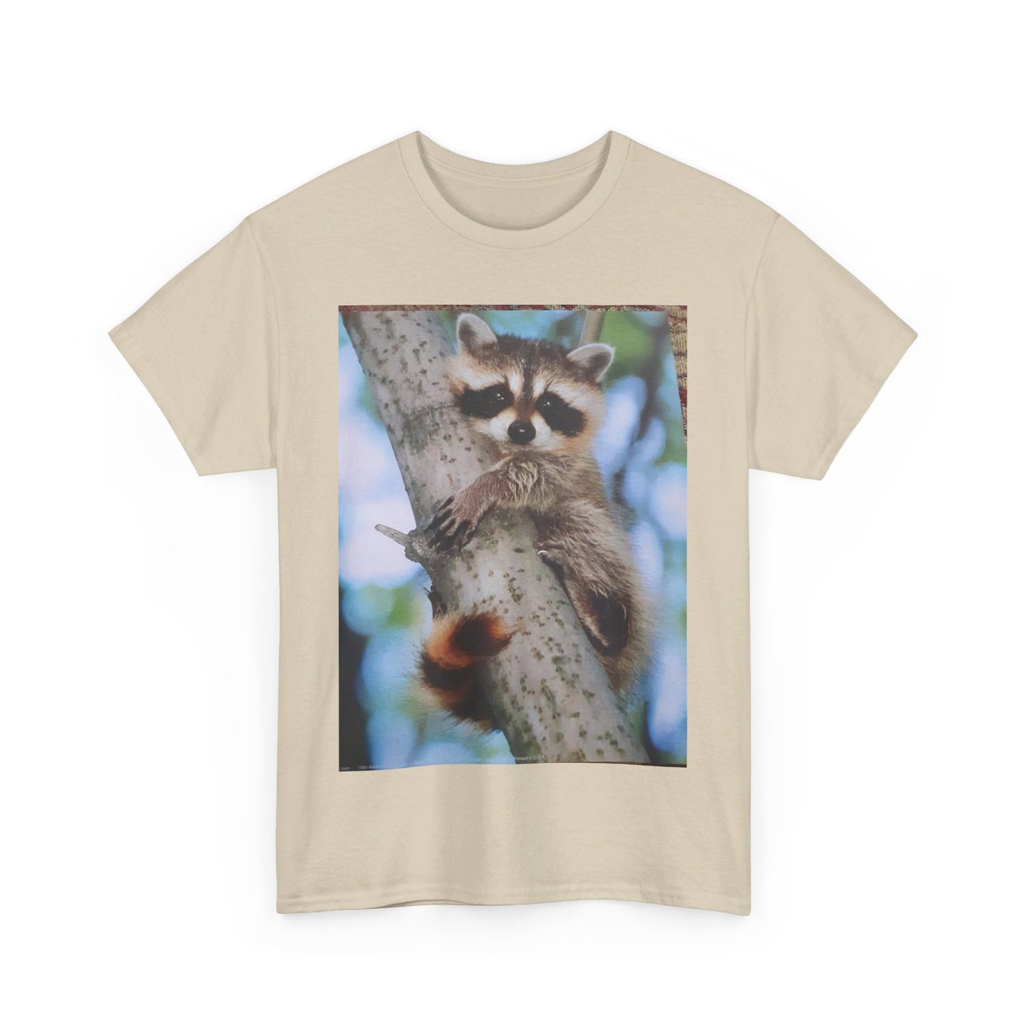 Racoon 1 Unisex Heavy Cotton Tee