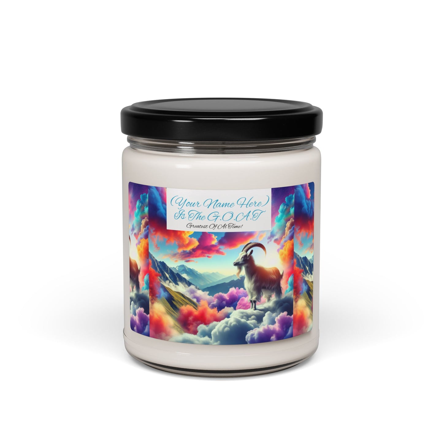 The GOAT Greatest Of All Time Soy Candle -  9oz