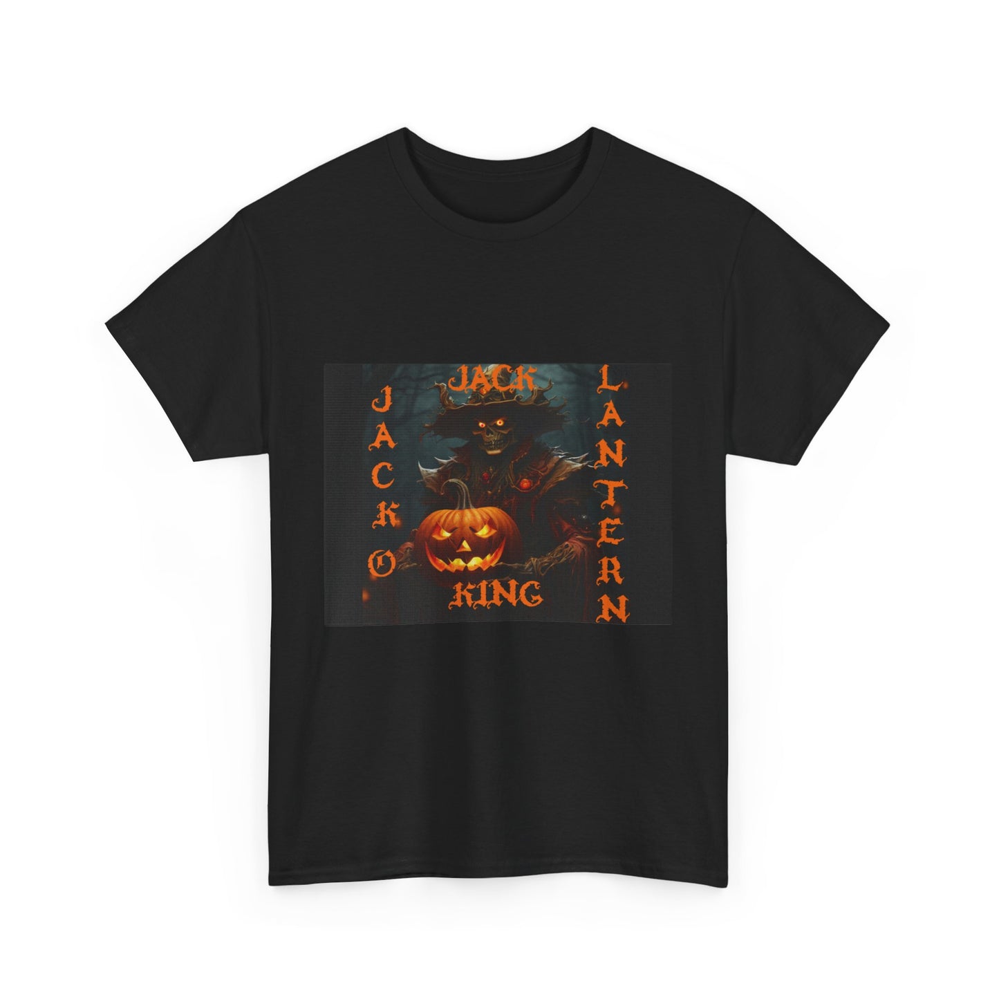 Jack O Lantern King Unisex Heavy Cotton Tee