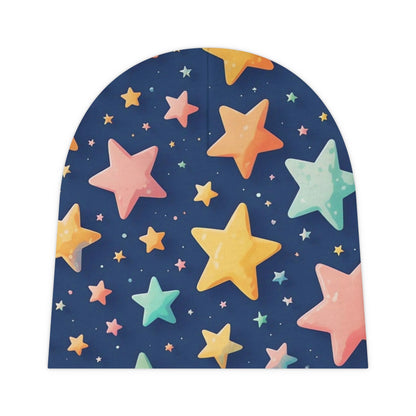 Whimsical Starry Baby Beanie for Newborns – Perfect for Gifts and Celebrations