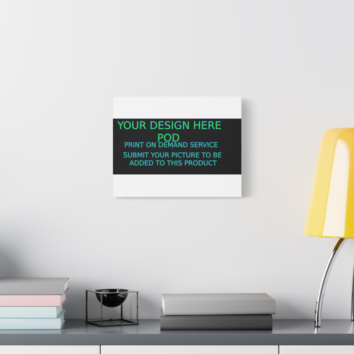 Custom Matte Canvas Print - Create Your Design