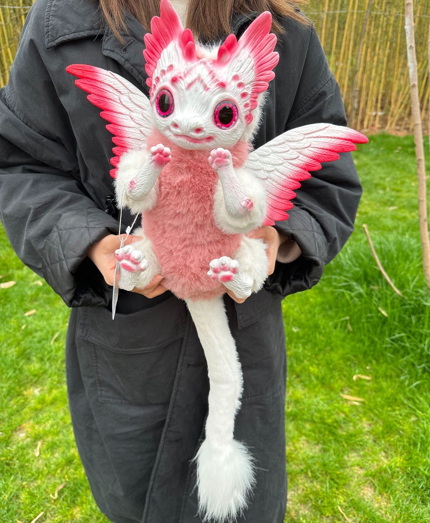 Fantasy Creature Angle Flying Dragon Doll