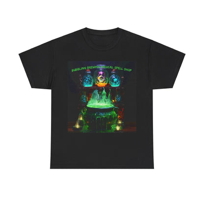 Halloween Witches Brew Unisex Heavy Cotton Tee