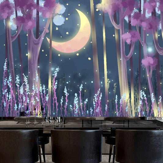 Moonlight Forest Tapestry