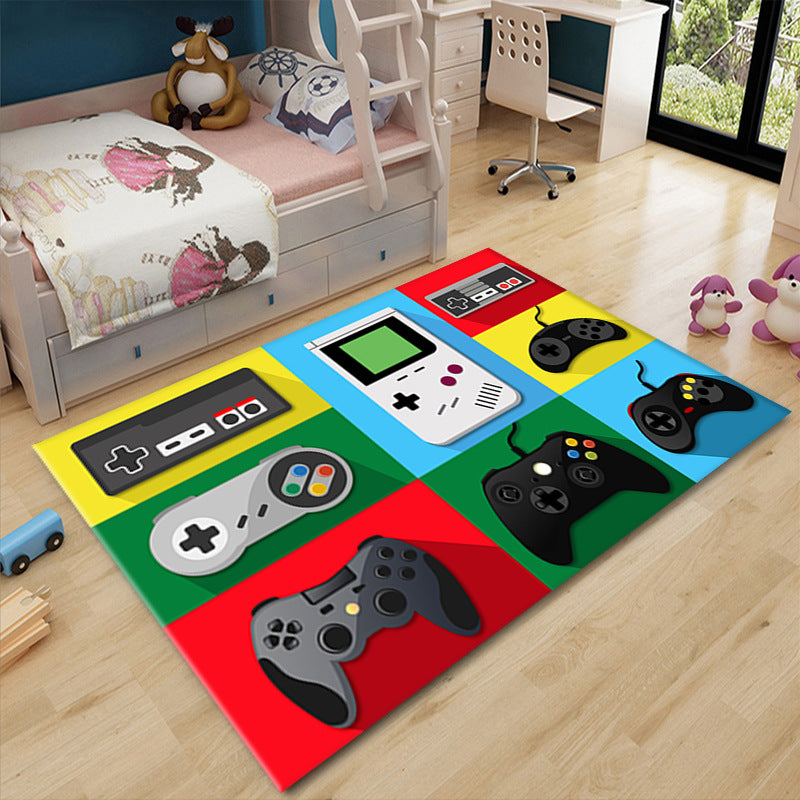 Video Game Living Room Carpet Mat Game Theme