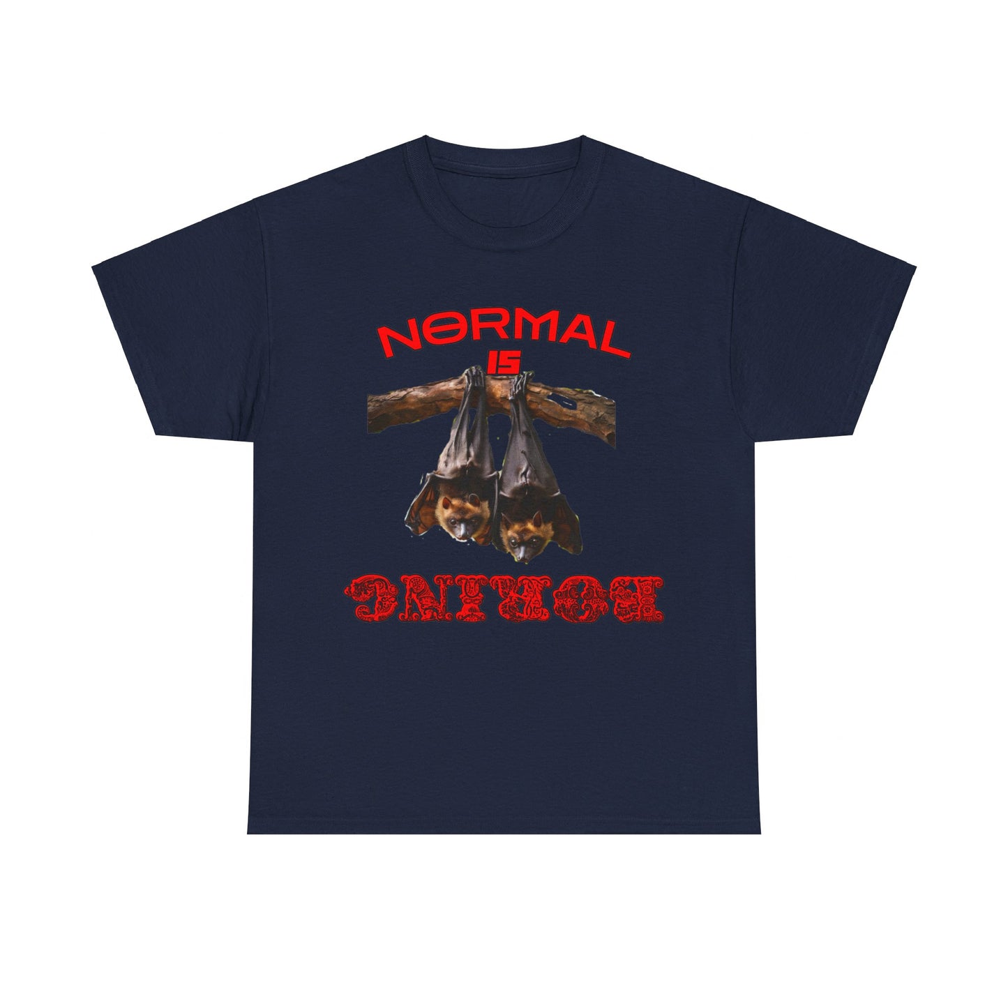 Normal Is Boring Unisex Heavy Cotton Tee