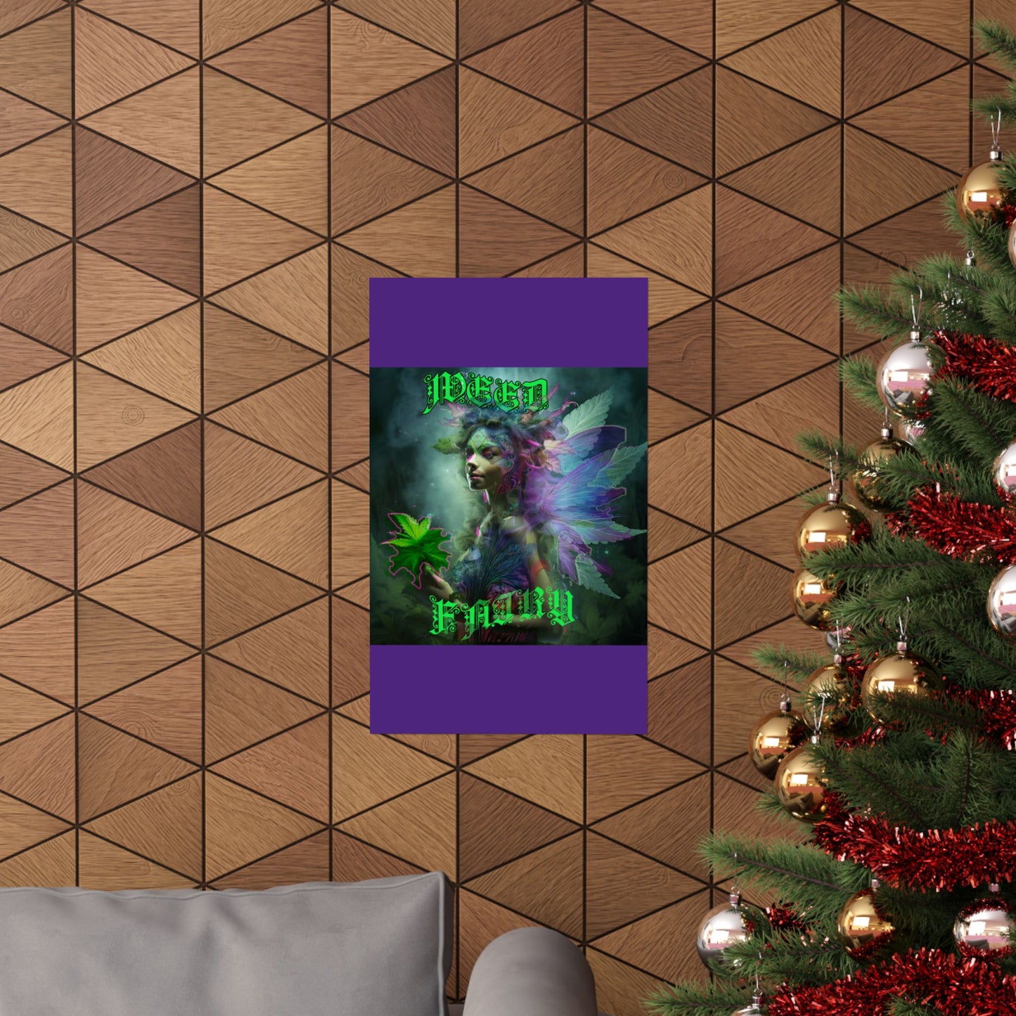 Weed Fairy Matte Vertical Posters