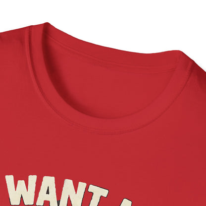 Halloween I Want My Mummy T-Shirt, Funny Costume Tee, Unisex Graphic Shirt, Spooky Season Apparel, Gift for Mummy Lovers