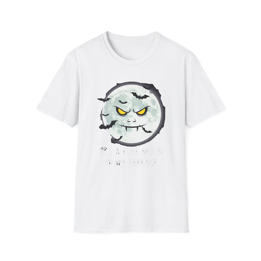 Spooky Moon Unisex T-Shirt - Halloween Shirt, Graphic Tee, Fall Fashion, Witchy Top, Ghostly Apparel